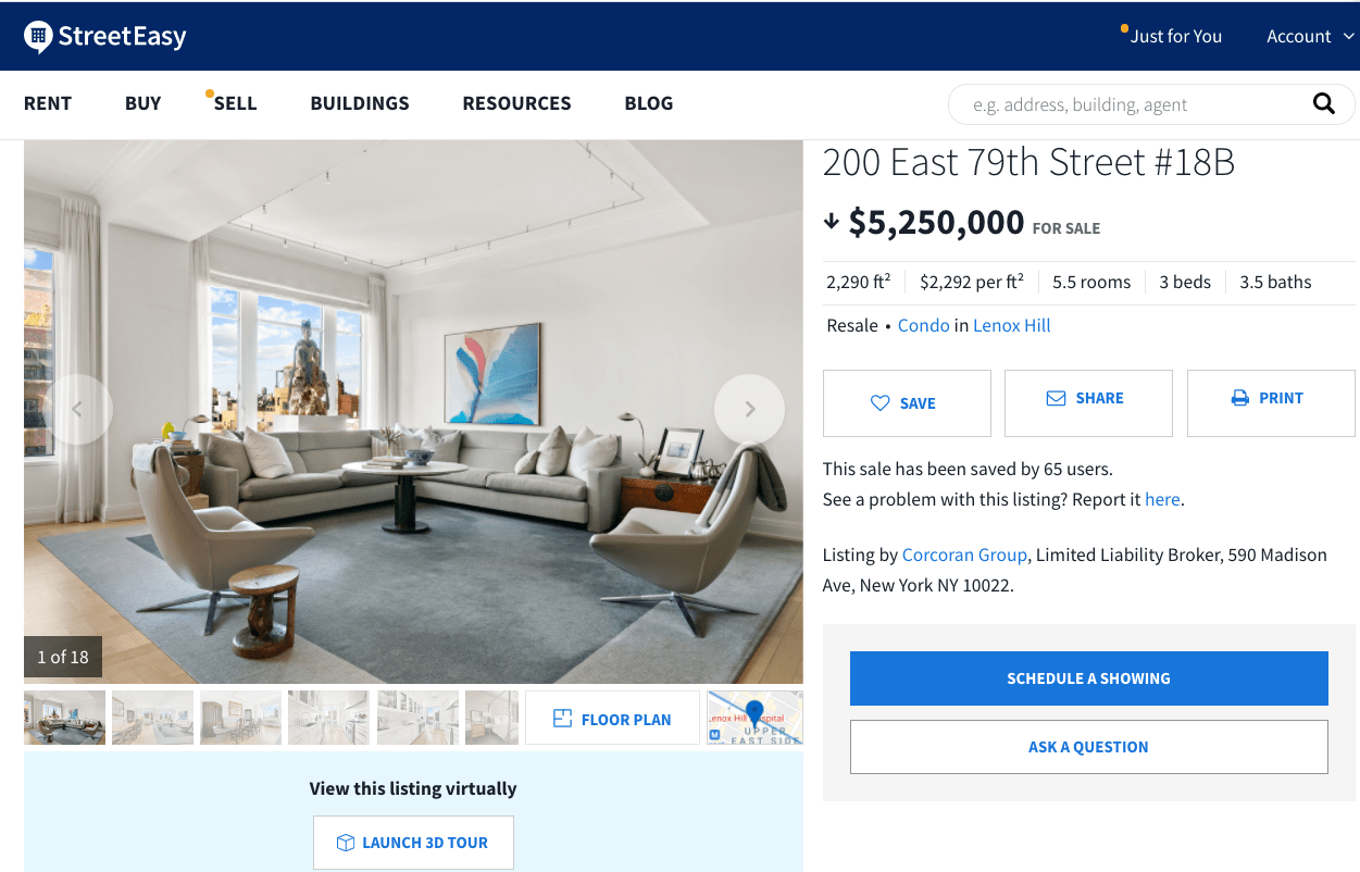 Best websites for buying a coop, condo or brownstone in NYC